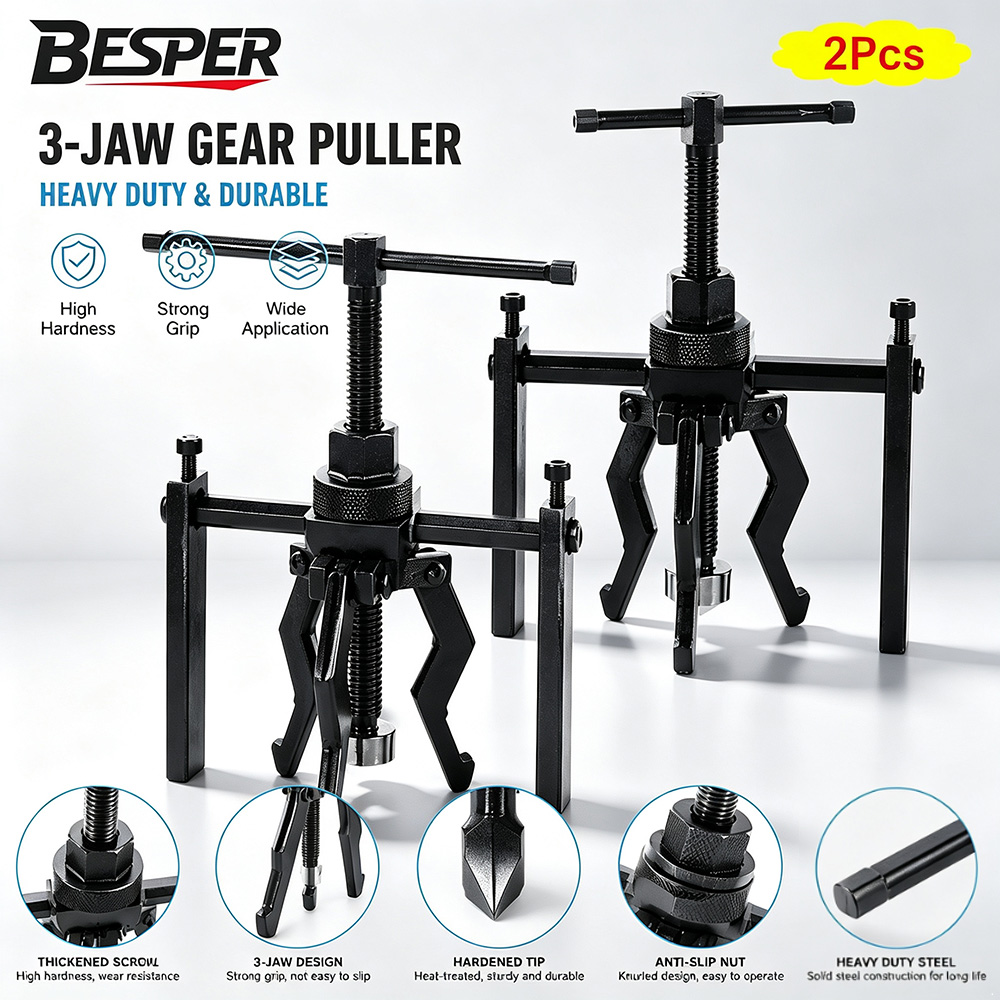 Heavy Equipment Grinder - ชุดเครื่องมือถอดลูกปืน 3 ขา แบบหนัก สำหรับถอดเฟือง ถอดบูช
