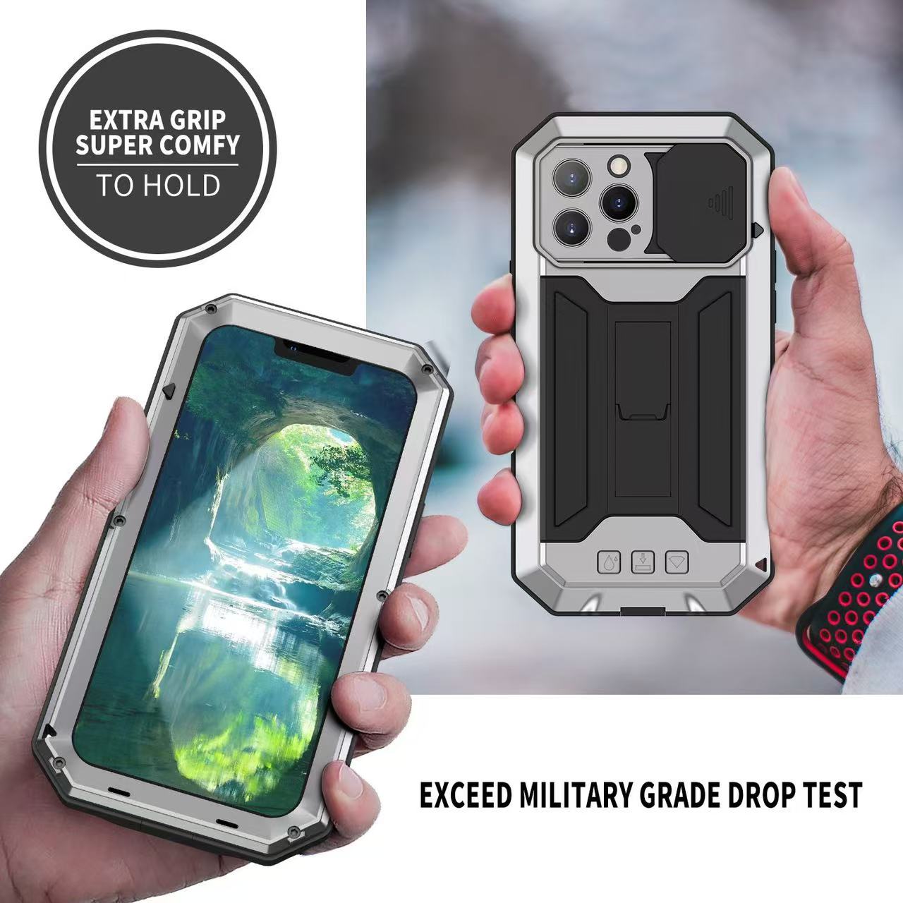 เคสโลหะแบบทหารสำหรับ iPhone 14 - Heavy Equipment Bucket บทวิจารณ์และราคา