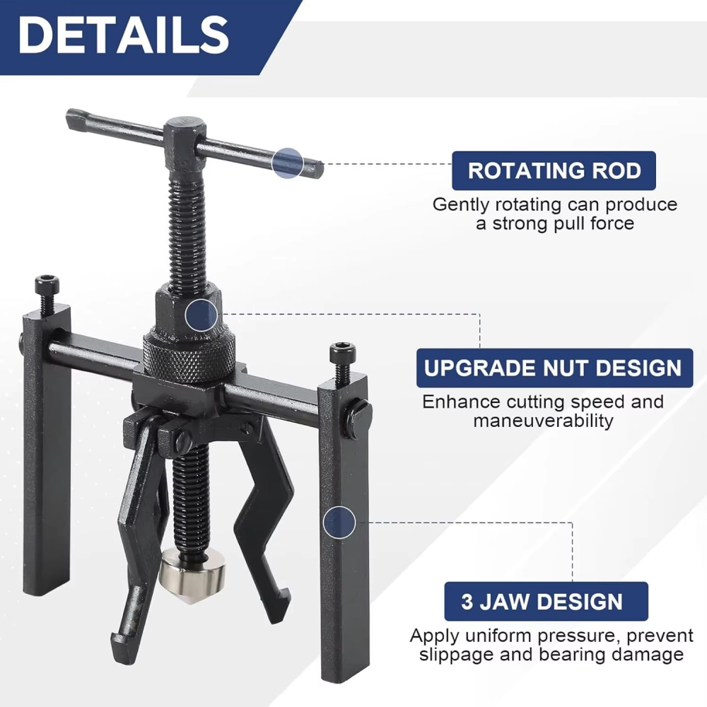 ชุดเครื่องมือถอดลูกปืน 3 ขา แบ - Heavy Equipment Grinder บทวิจารณ์และราคา